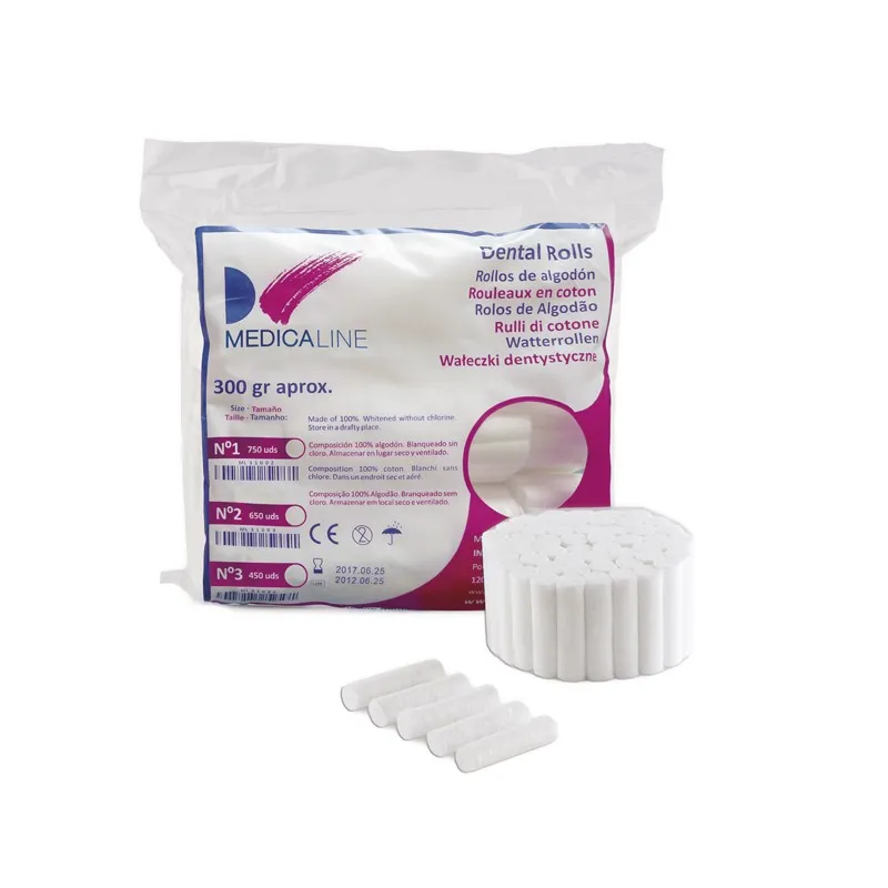 ROLLOS ALGODÓN MEDICALINE 300GR Nº 3